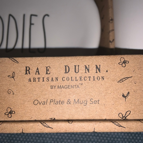 Rae Dunn Tea and Goodies Mug and Plate Set - Picture 2 of 2